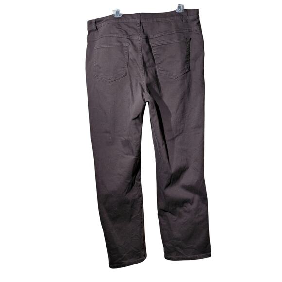 Style & Co. Chocolate Brown Easy Jean Womens' Size 18W - Picture 9 of 10